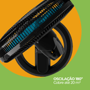 Ventilador de Coluna Cadence Refresh Turbo 40 cm – 6 Pás – Azul (VTR830)