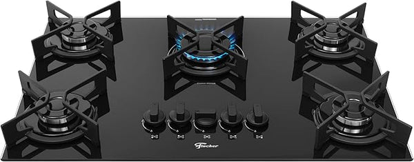 Fogão Fischer 5 Queimadores Fit Line Trempe Iron 36325-102672