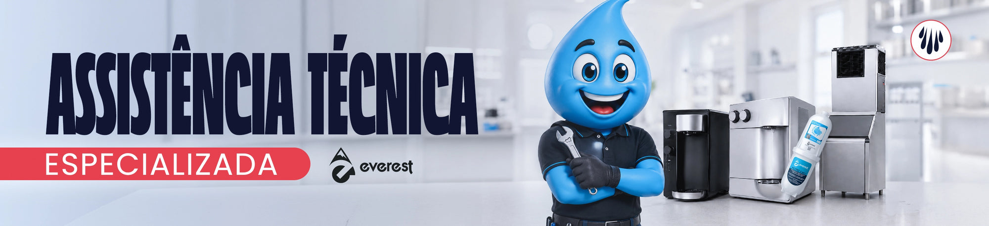 Assistência técnica para purificadores Everest
