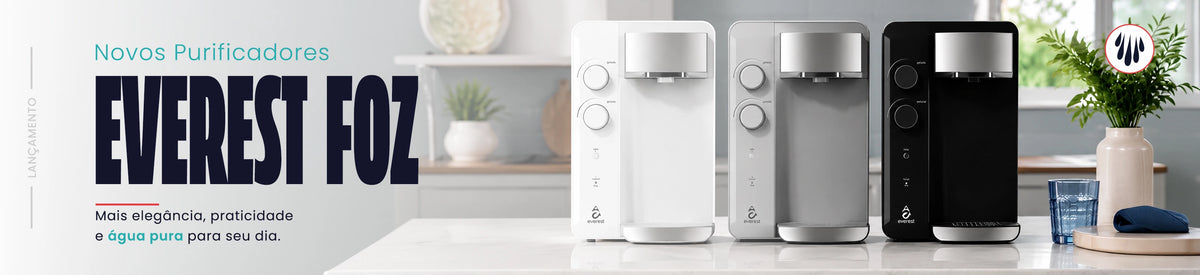Chegou o novo purificador Foz, pré-venda aberta com oferta exclusiva de lançamento