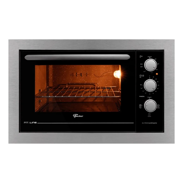 FORNO FISCHER EMBUT 48L FIT LINE BRANCO 127v 34493-95483