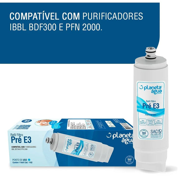 REFIL PLAN. AGUA IBBL PDF 100,300 PRE FILTRO E3 1102