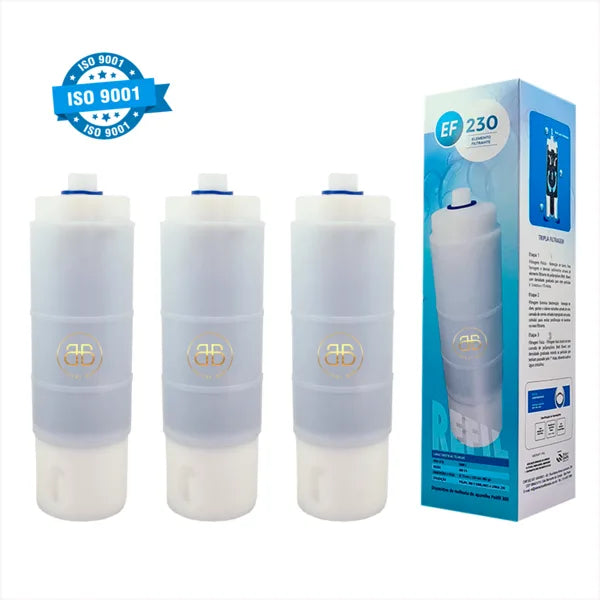 VELA E.F 230 CARVÃO MAQ GELO POLIFIL 300 C/ROSCA 1/2