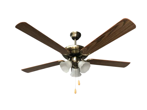 VENTILADOR DE TETO MYRALUX 5P C/4 LUMINARIA URMF52-5C4L