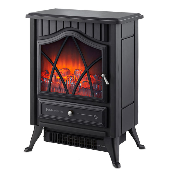 AQUECEDOR CADENCE LAREIRA ELÉTRICO RETRO AQC810