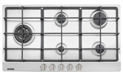 FOGÃO TRAMONTINA GAS 5Q INOX PENTA PLUS COOKTOP 5GX