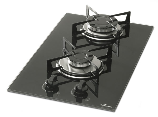 FOGÃO FISCHER 2Q DOMINO PRETO 7726-11474