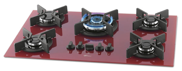 FOGÃO FISCHER 5Q INFINITY TC ROUGE 26298-62471
