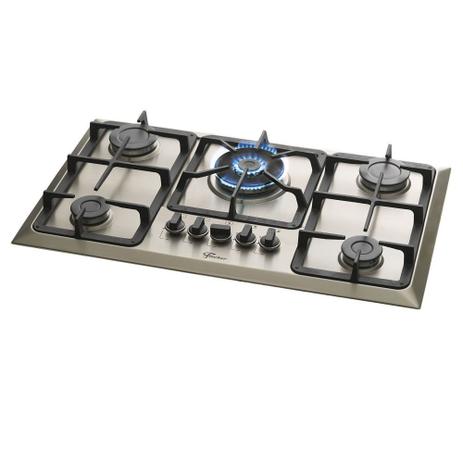 FOGÃO FISCHER 5Q TC CHAMA INOX 23678-54121