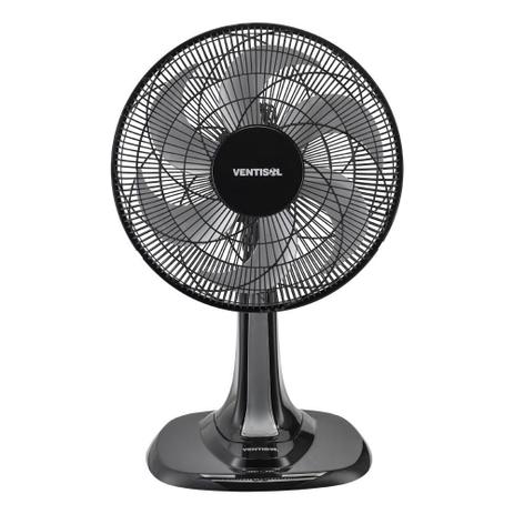 VENTILADOR VENTISOL 30CM MESA TURBO 6P PRETO PREMIUM - 549