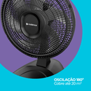 Ventilador de Mesa Cadence Refresh Turbo VTR410 – 40 cm / 140W