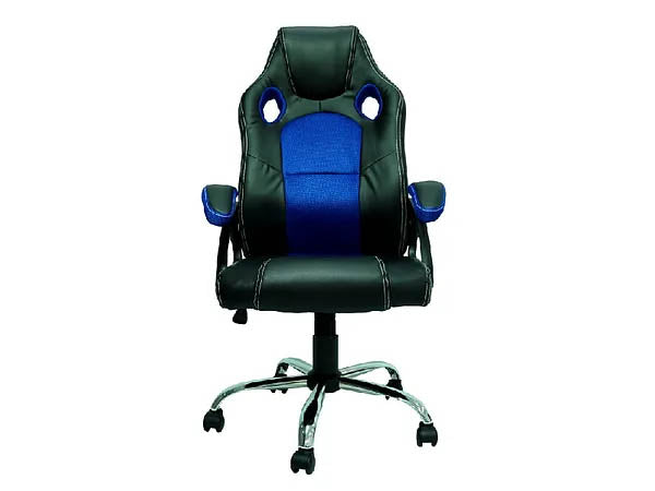 CADEIRA BEST GAMER PRETO/AZUL G500A