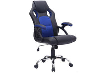 CADEIRA BEST GAMER PRETO/AZUL G500A