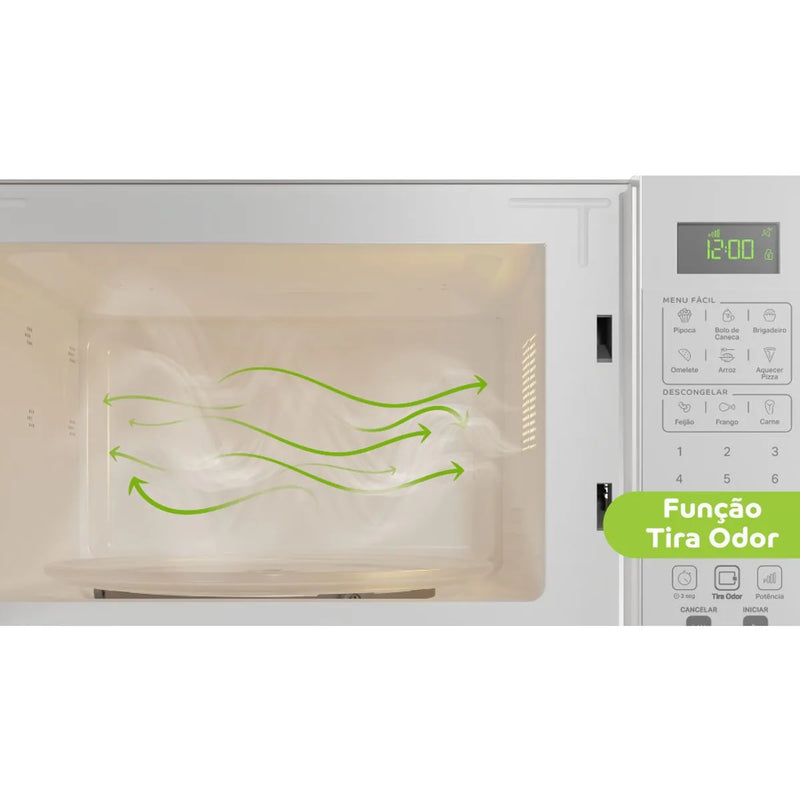 Micro-ondas Consul 32 Litros Branco com Menu Fácil - CMS46AB