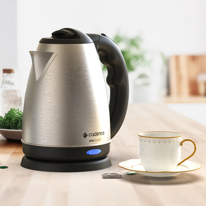 Chaleira Elétrica Cadence Inox Super 1,8L