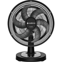 Ventilador de Mesa Cadence Turbo Conforto Black VTR470