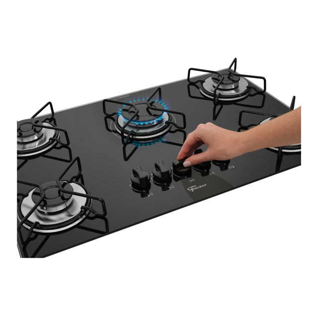 Fogão Fischer 5Q Fit Line Trempe Esmaltada 102676