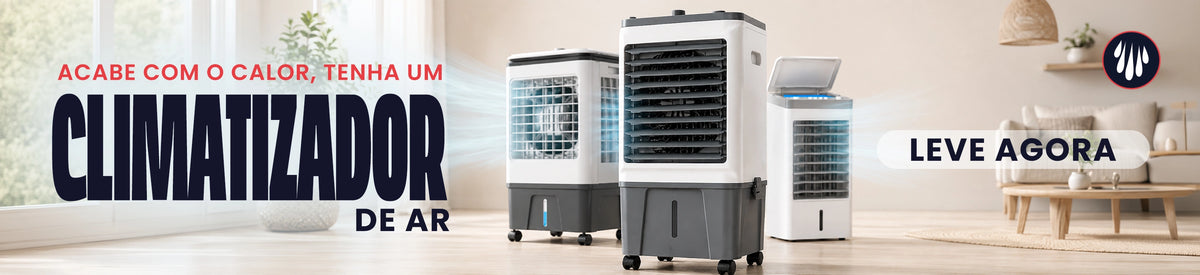 Acabe com o calor, leve um climatizador de ar agora mesmo