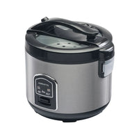 PANELA DE ARROZ AGRATTO VISOR VIDRO 10XIC INOX PAI10X