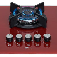 FOGÃO FISCHER 5Q INFINITY TC ROUGE 26298-62471