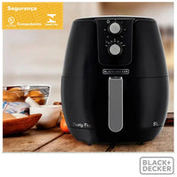 FRITADEIRA BLACK & DECKER SEM OLEO 5 LTS 1400W AFM5-B2