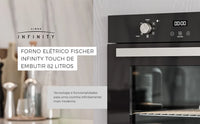 FORNO FISCHER EMB 82L INFINITY TOUCH PT AIR FRYER 65779
