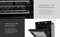 FORNO FISCHER EMB 82L INFINITY TOUCH PT AIR FRYER 65779