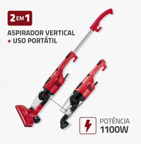 ASPIRADOR DE PO MONDIAL TURBO CICLE 1100W VERM AP-36
