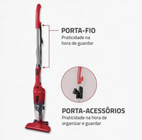 ASPIRADOR DE PO MONDIAL TURBO CICLE 1100W VERM AP-36