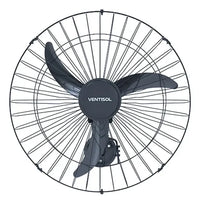 VENTILADOR VENTISOL 60CM PAREDE NEW PRETO MONOF 452