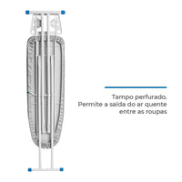 TABUA DE PASSAR METALMIX COMPACTA BELA METALIZADO