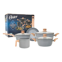CONJ PANELAS INDUCAO OSTER MARBLE EDITION 5 PCS CREME 145707