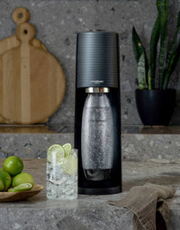 MÁQUINA PARA GASEIFICAR AGUA SODASTREAM TERRA PRETA