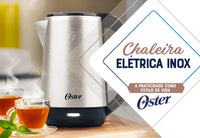 CHALEIRA ELETRICA OSTER 2 LTS INOX ULTRA OCEL840