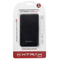 CARREGADOR PORTÁTIL XTRAX  5000MAH PR 2X COMPACT