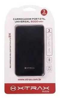 CARREGADOR PORTÁTIL XTRAX UNIVERSAL 2500MAH BR - P2.5WT 1X