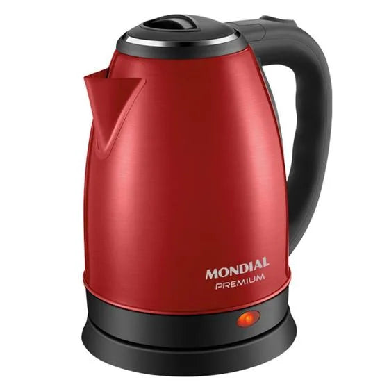 CHALEIRA ELETRICA MONDIAL PREMIUM VERMELHA 2 LTS CE-06-R