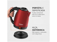 CHALEIRA ELETRICA MONDIAL PREMIUM VERMELHA 2 LTS CE-06-R