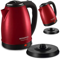 CHALEIRA ELETRICA MONDIAL PREMIUM VERMELHA 2 LTS CE-06-R