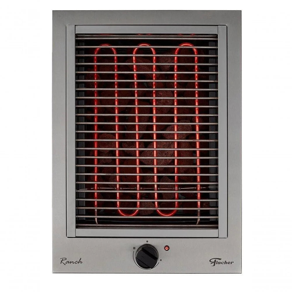 CHURRASQUEIRA FISCHER ELET COOKTOP EMB PEDRA VULCANICA