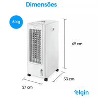 CLIMATIZADOR DE AR ELGIN 7,5 LTS BRANCO