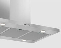 COIFA FISCHER ILHA 90CM INOX QUADRADA TRADITION 17789-19176