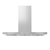 COIFA FISCHER ILHA 90CM INOX QUADRADA TRADITION 17789-19176