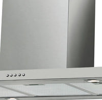 COIFA FISCHER ILHA 90CM INOX QUADRADA TRADITION 17789-19176