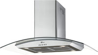 COIFA CADENCE ILHA 90CM IX/VIDRO CFA502 GOURMET 180W