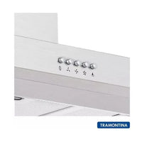 COIFA TRAMONTINA PAREDE 90CM NEW DRITTA INOX QUADRADA