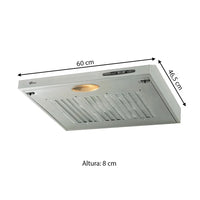 DEPURADOR FISCHER 60CM POWER STEEL INOX 16655-17635