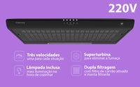 DEPURADOR COLORMARQ COOK DEP60 60CM PRETO 3V