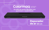 DEPURADOR COLORMARQ COOK DEP60 60CM PRETO 3V