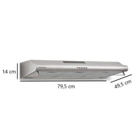 DEPURADOR ELECTROLUX 80CM INOX DE80X